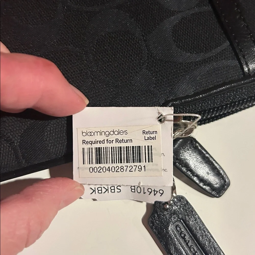 Coach elegant black